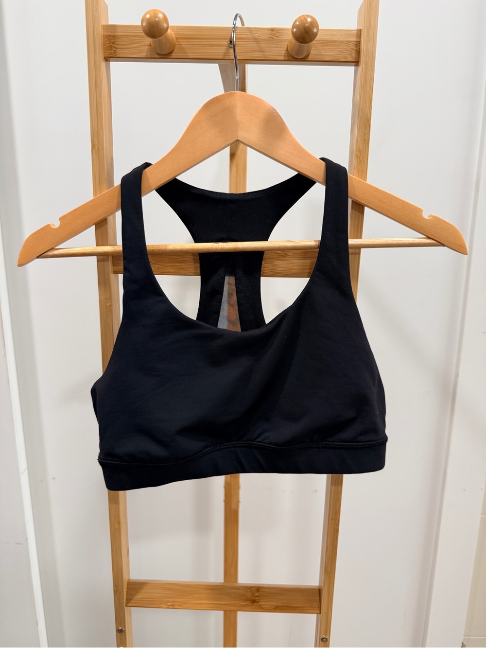 lululemon athletica Black Racerback Sports Bra
